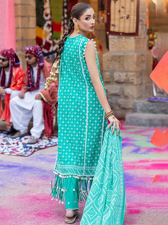 Gul Ahmed Summer Essential Lawn Collection 2025 (CL-52178A-21)