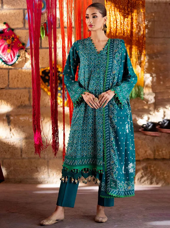 Gul Ahmed Summer Essential Lawn Collection 2025 (CL-52484A-15)