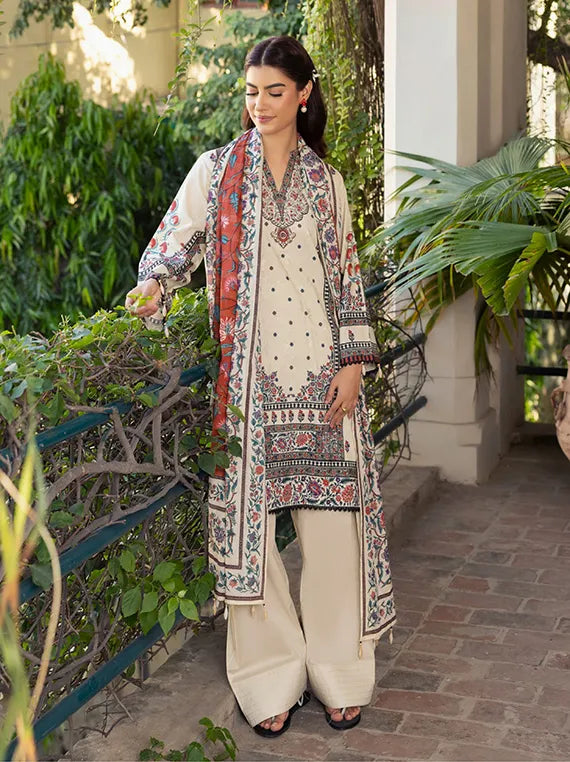 Gul Ahmed Threads of Grandeur Jacquard Collection 2025 (SP52085)