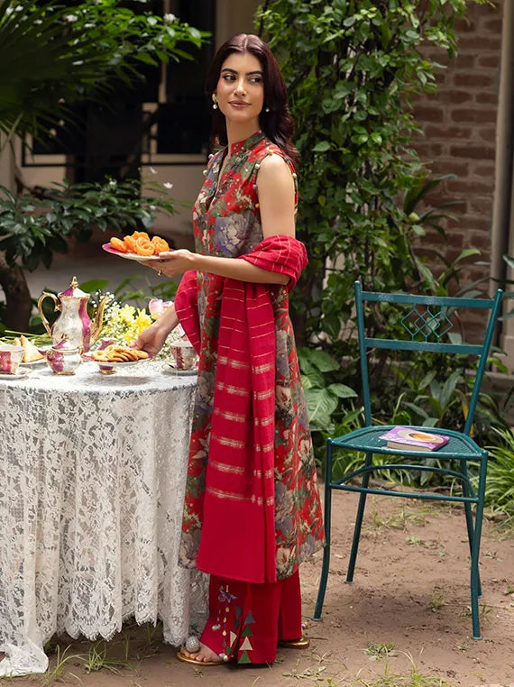 Gul Ahmed Threads of Grandeur Jacquard Collection 2025 (SP52086)