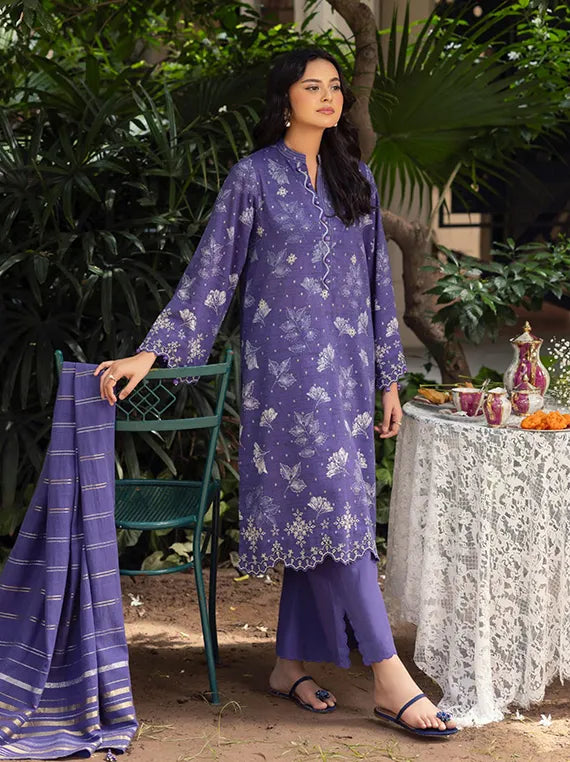 Gul Ahmed Threads of Grandeur Jacquard Collection 2025 (SP52087)