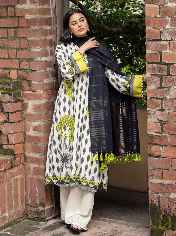 Gul Ahmed Threads of Grandeur Jacquard Collection 2025 (SP52092)