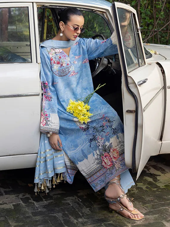 Gul Ahmed Threads of Grandeur Jacquard Collection 2025 (SP52094)