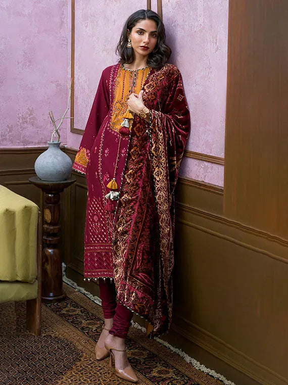 Gul Ahmed Whispers of Winter Unstitched Collection'26 (BVL-62003)