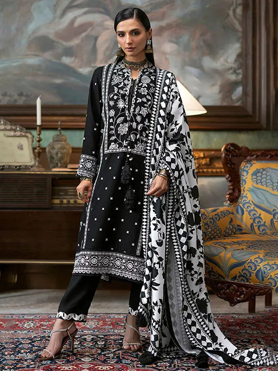 Gul Ahmed Whispers of Winter Unstitched Collection'26 (SP-62034)