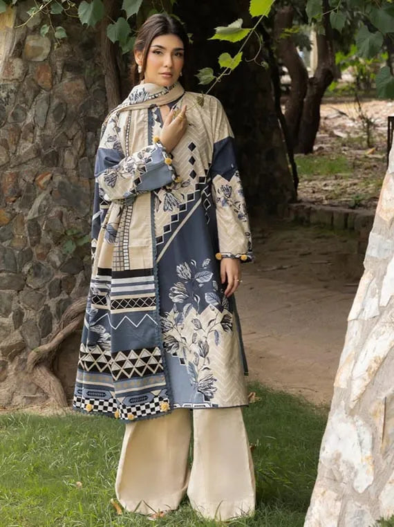 Gul Ahmed Winter Essentials Khaddar Collection 2025 (K-52023)