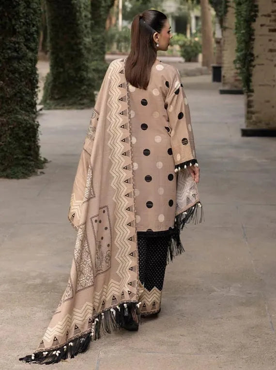 Gul Ahmed Winter Essentials Khaddar Collection 2025 (K-52058)