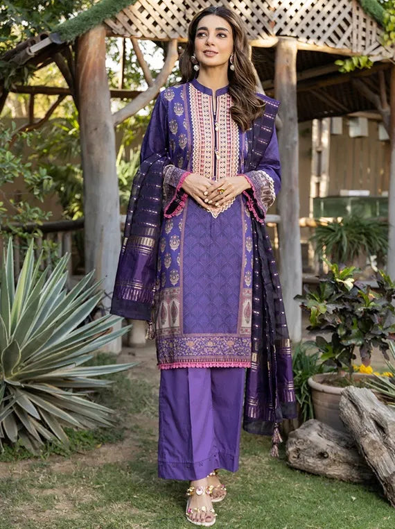 Gul E Bahar Embroidery Lawn Collection 2023 By Salitex (UNS23CD001UT)