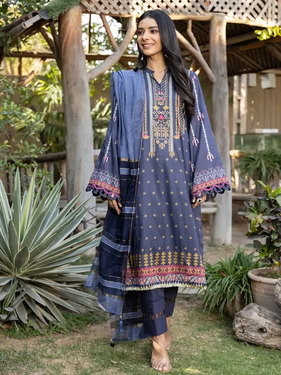 Gul E Bahar Embroidery Lawn Collection 2023 By Salitex (UNS23CD003UT)