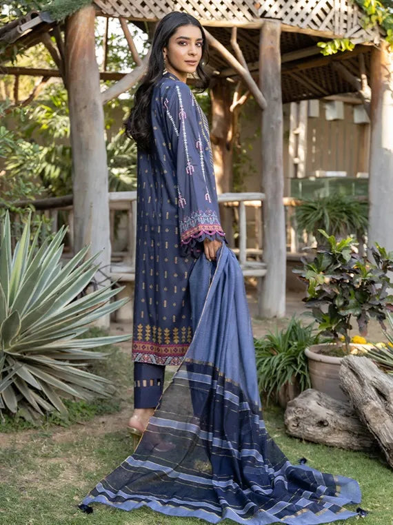 Gul E Bahar Embroidery Lawn Collection 2023 By Salitex (UNS23CD003UT)