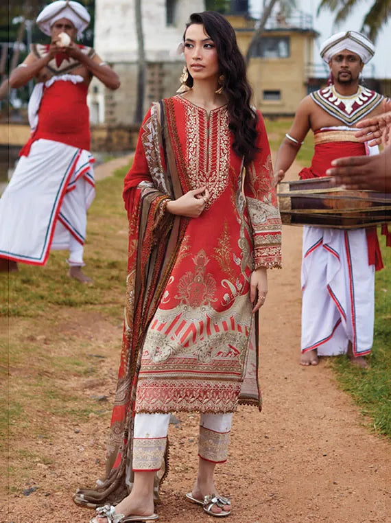 Gulaal Luxury Lawn Collection 2025 Vol-01