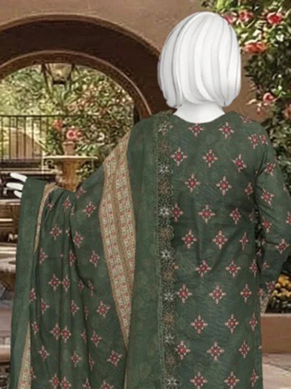 HAREEM Printed Embroidered Lawn Collection 2026 By ABC (D-09)