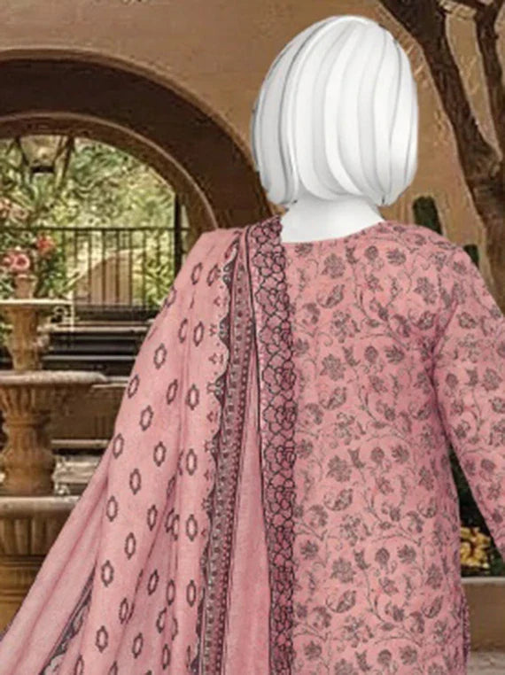 HAREEM Printed Embroidered Lawn Collection 2026 By ABC (D-12)