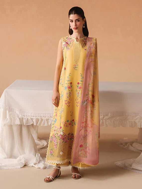 HAZE by Afrozeh Embroidered Printed Collection 2026 (FWU-102)