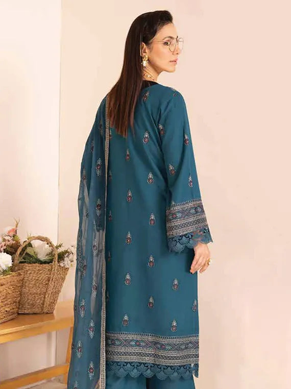 Hania Karandi Lawn Collection 2025 By Noor E Fajar (KR-191)