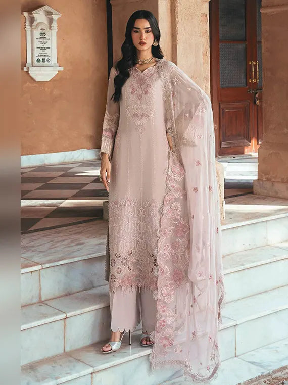 Hayat by Razab Unstitched Bamber Embroidered Chiffon Collection'26 (HYT-4061)