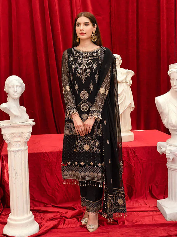 Hayat By Razab Festive Chiffon Collection 2024 (HYT-4046)