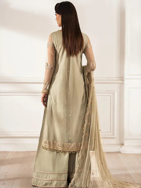 Heer Embroidered Net Collection 2025 by Zarif (ZHF-01)