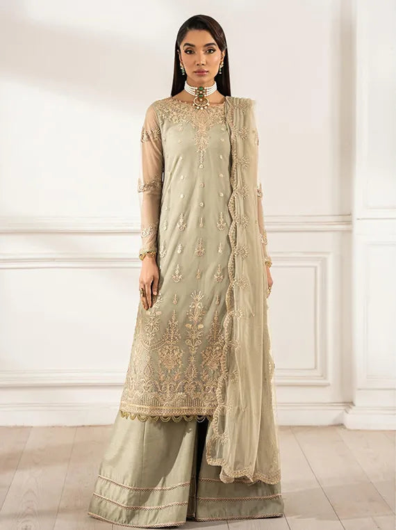 Heer Embroidered Net Collection 2025 by Zarif (ZHF-01)
