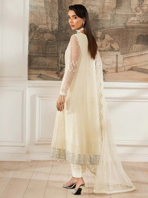 Heer Embroidered Net Collection 2025 by Zarif (ZHF-03)