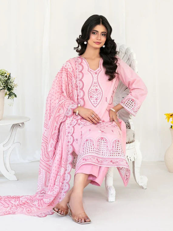 Heleia by Tawakkal Fabrics EMB Lawn Collection 2026 (D-3024)