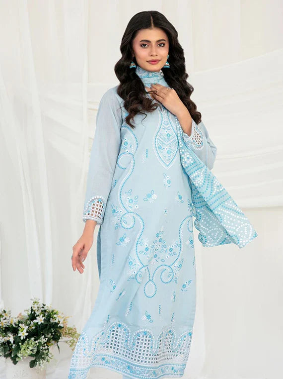 Heleia by Tawakkal Fabrics EMB Lawn Collection 2026 (D-3025)