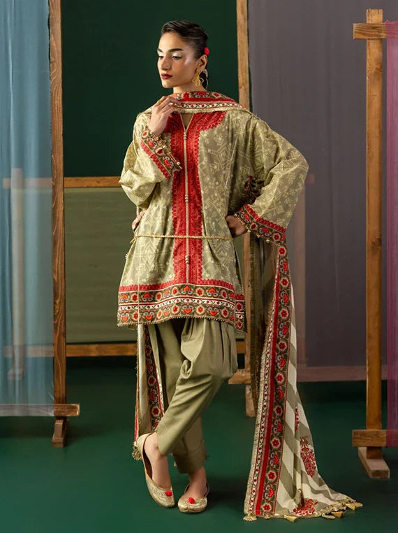 Heritage by Gul Ahmed Printed Lawn Collection 2026 (CL-62247)