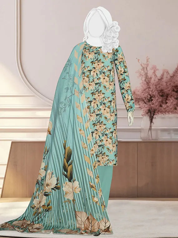 Hooria Printed Bana Dorra Collection 2025 by ABC (D-02)
