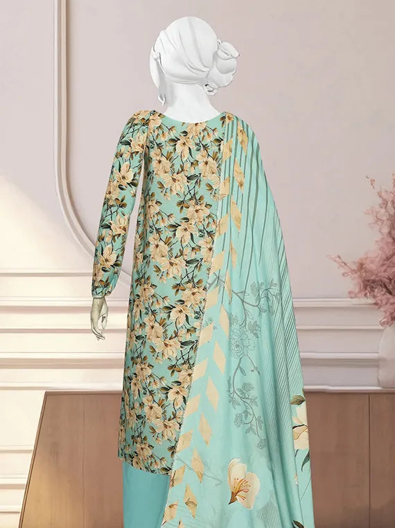 Hooria Printed Bana Dorra Collection 2025 by ABC (D-02)