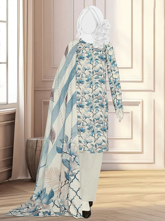 Hooria Printed Bana Dorra Collection 2025 by ABC (D-05)
