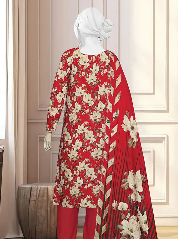 Hooria Printed Bana Dorra Collection 2025 by ABC (D-06)