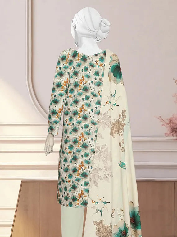 Hooria Printed Bana Dorra Collection 2025 by ABC (D-08)