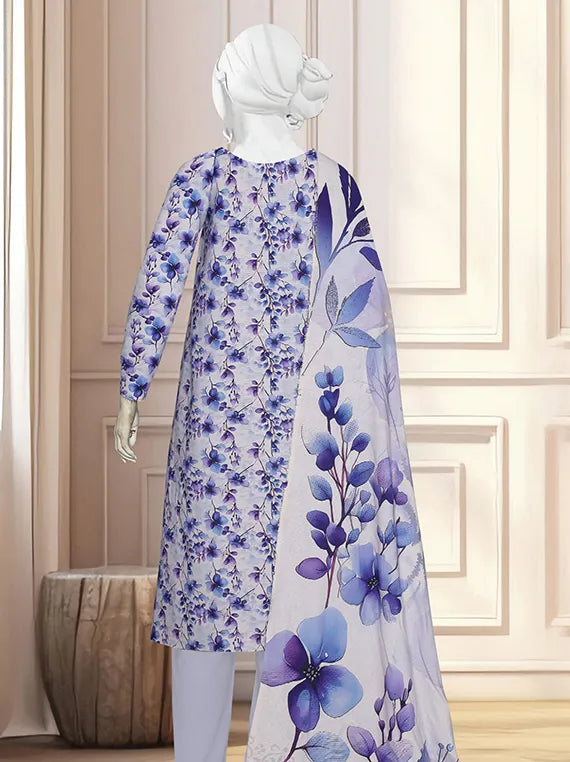 Hooria Printed Bana Dorra Collection 2025 by ABC (D-09)