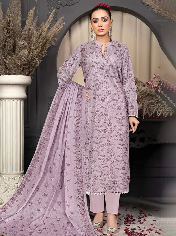 Hum Dum Printed Summer Lawn Collection 2025 Vol-535 (D-04)