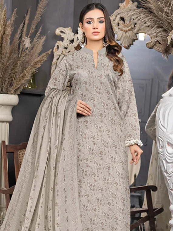 Hum Dum Printed Summer Lawn Collection 2025 Vol-535 (D-06)