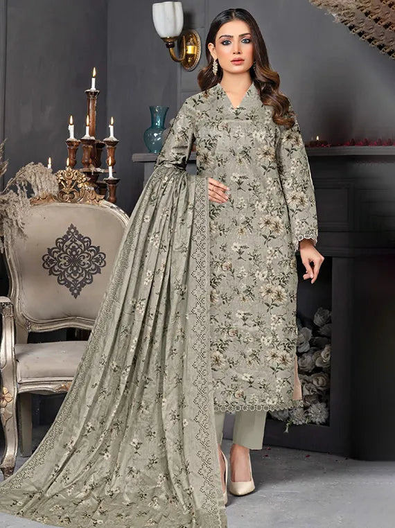 Hum Dum Printed Summer Lawn Collection 2025 Vol-535 (D-07)
