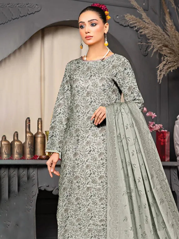 Hum Dum Printed Summer Lawn Collection 2025 Vol-535 (D-10)