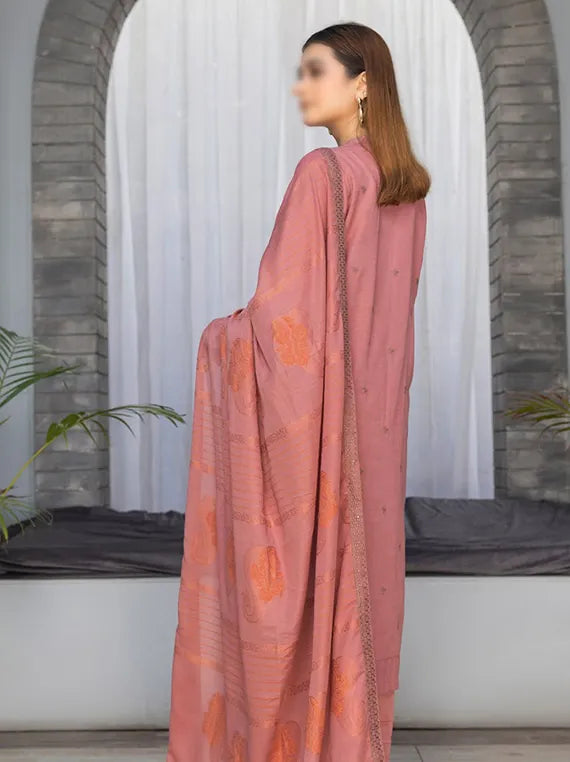 Husn E Jahan Embroidered Karandi Collection 2025 by Fantak (D-08)