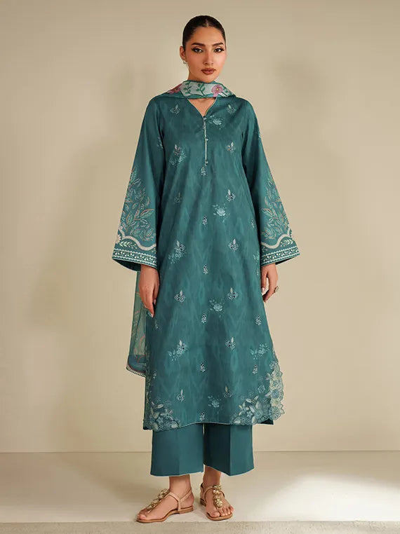 ILARA Embroidered Cambric Collection 2025 By Seran (CERINE-D01)