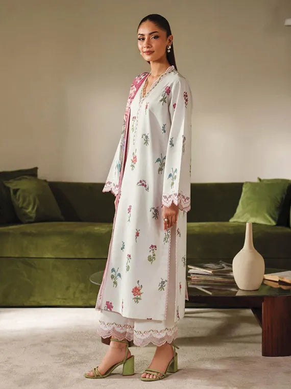 ILARA Embroidered Cambric Collection 2025 By Seran (GAELLE-D10)