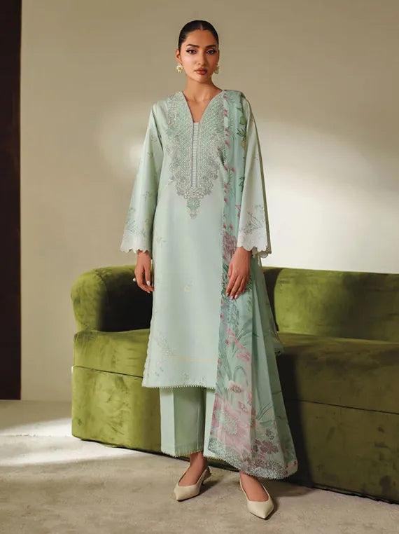 ILARA Embroidered Cambric Collection 2025 By Seran (SERENE-D04)