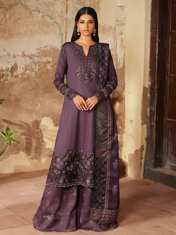 IZNIK Pre-Fall Embroidered Viscose Linen Collection 2025 (IPF-11)