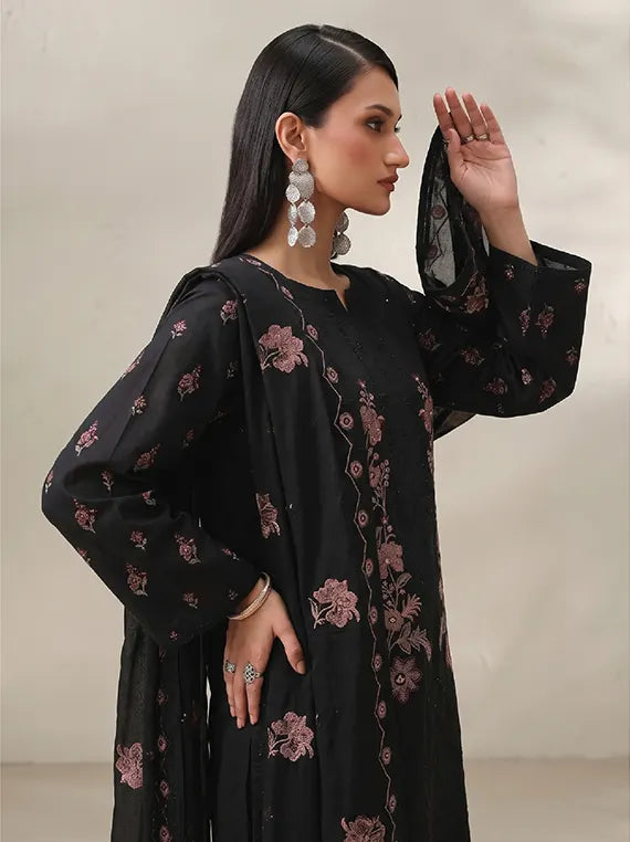 Imane by Fantak Unstitched Embroidered Dhanak Collection'26 V-557 (D-03)