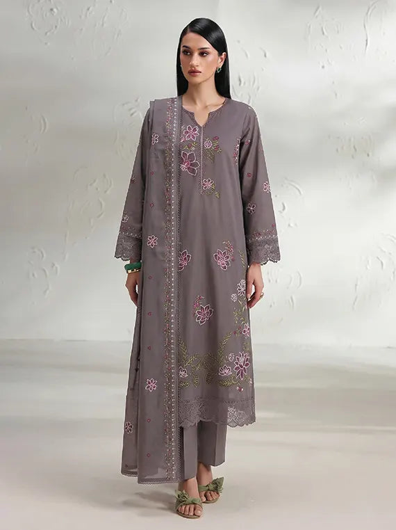 Imane by Fantak Unstitched Embroidered Dhanak Collection'26 V-557 (D-04)