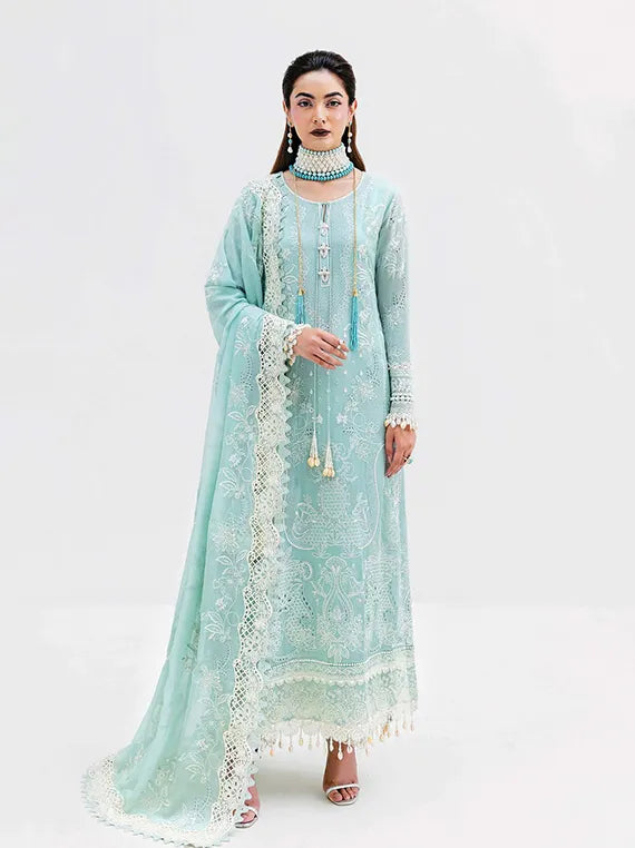 Imrozia Luxe Serene Festive Collection 2025 (S-1087 AQUA)