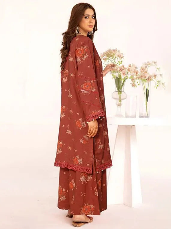Inaaya Printed Khaddar Collection 2024 By Johra (JH-1037)