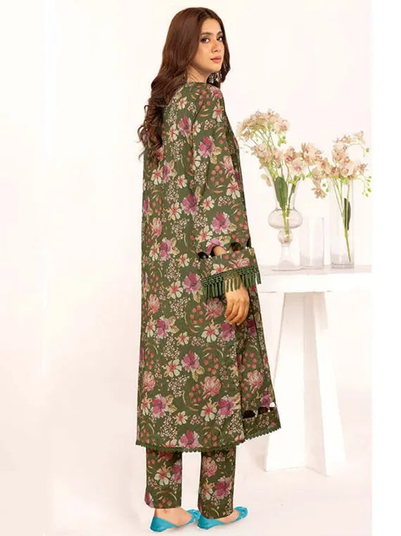Inaaya Printed Khaddar Collection 2024 By Johra (JH-1047)