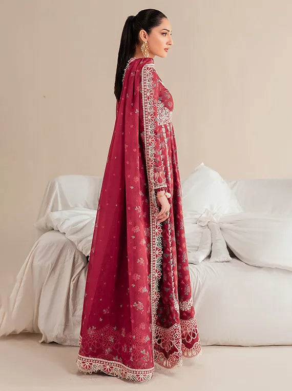 Iris Luxury Lawn Collection 2025 By Jazmin (IL25-D08)