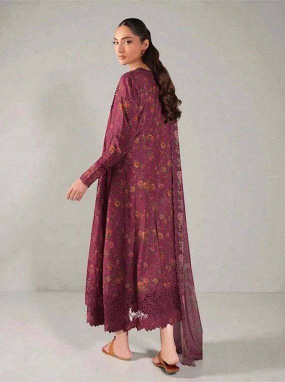 Iznik Embroidered Lawn Collection 2026 (SS-04)