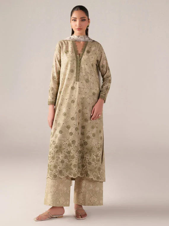 Iznik Embroidered Lawn Collection 2026 (SS-07)